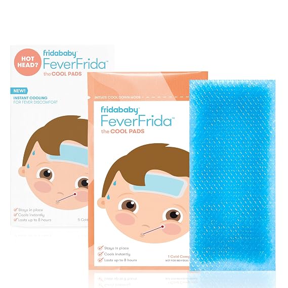 Frida Baby Cool Pads, Fever Patch for Kids, Fever Reducer, 5 Count