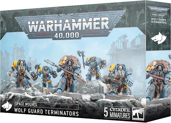 Games Workshop - Warhammer 40,000 - Space Wolves: Wolf Guard Terminators