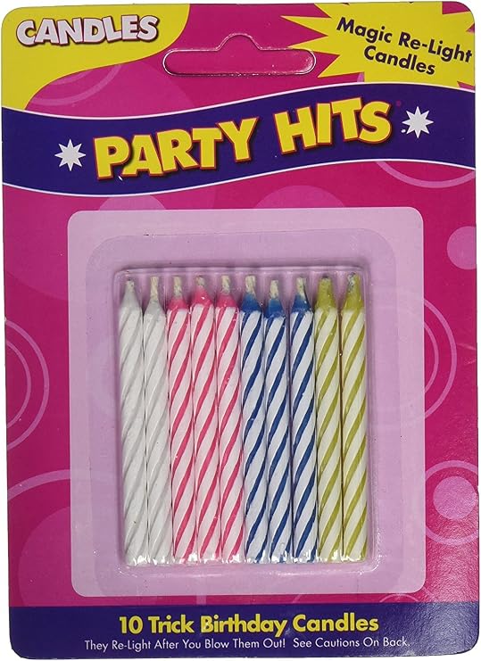 Magic Relighting Birthday Candles(Package May Vary )
