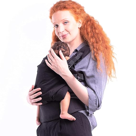 Boba X Ergonomic Baby Carrier, Newborn to Toddler, Black Beauty