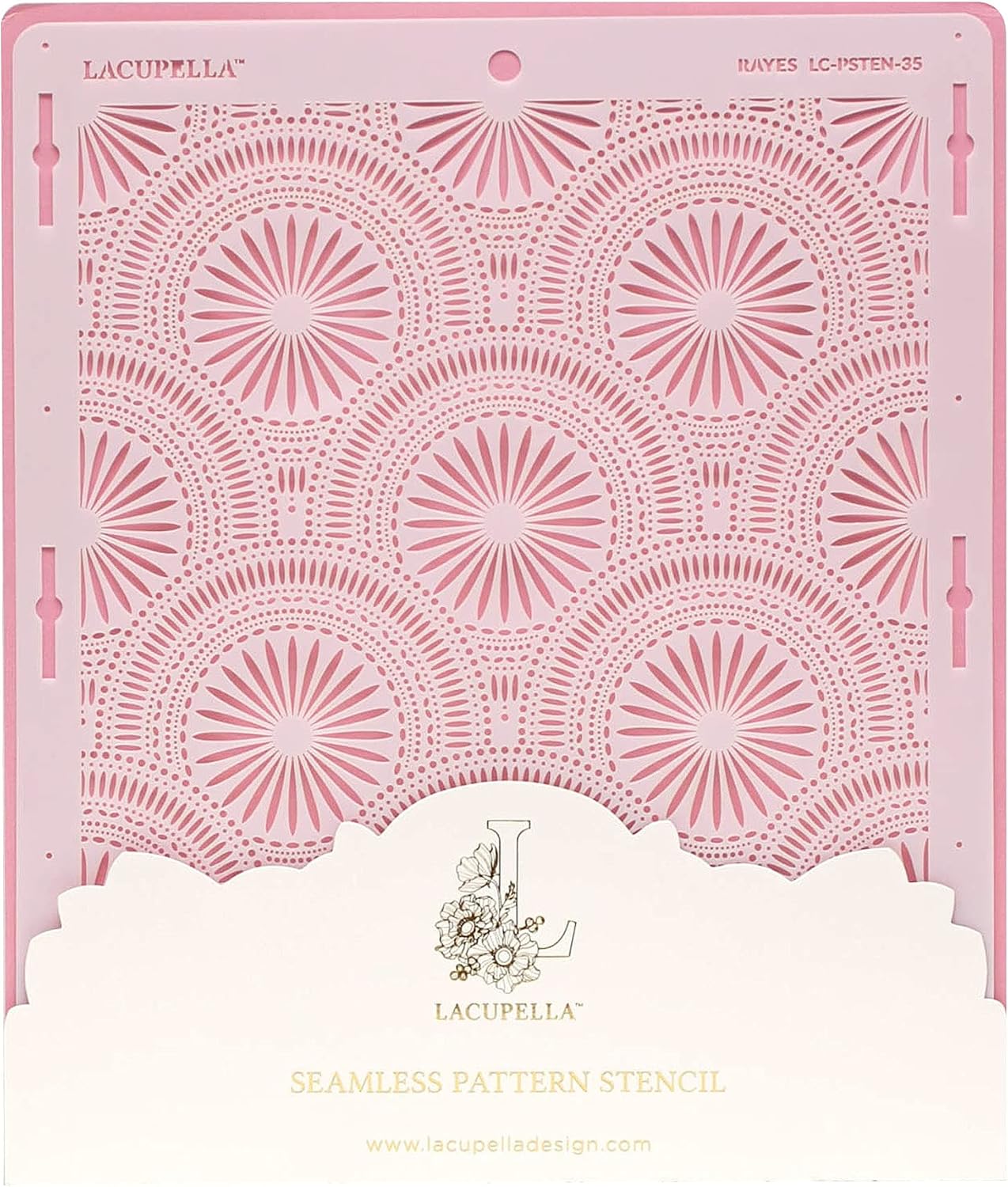 Cake Decorating Stencil for Tall Buttercream Cake, Royal Icing, Ganache, Paint, Airbrush RAYES
