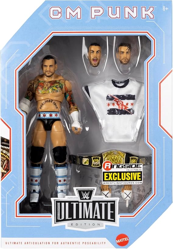 WWE CM Punk (MITB 2011) Ultimate Edition Ringside Exclusive Toy Wrestling Action Figure