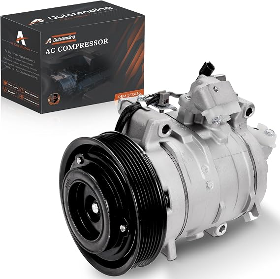 AC Compressor Compatible with Honda Accord 2013-2017 Air Conditioner Compressor Replace# 5513126 6513126 197303 388105A2A01