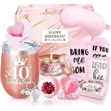 40th Birthday Gifts for Women 40 Year Old Birthday Gift Ideas for Women 40th Present for Her Friends Mum Coworker Auntie Sister Grandmum