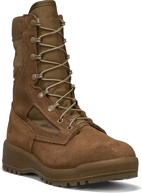 Belleville 550 ST 8" Military Tactical Boots for Men, Hot Weather Boots