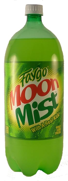 Faygo Moon Mist Citrus Carbonated Soda 2 Liter Bottle