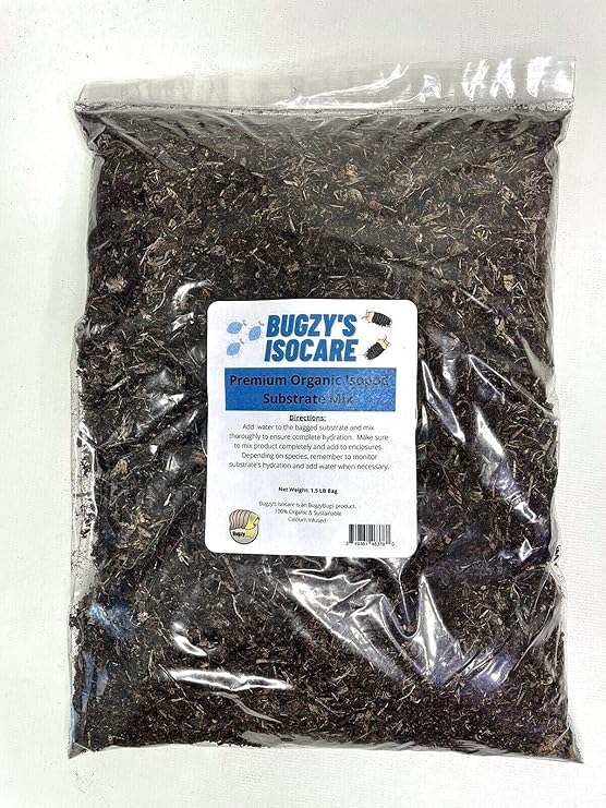 BugzyBug's Isopod Bio-Active Substrate Mix 4 Quart