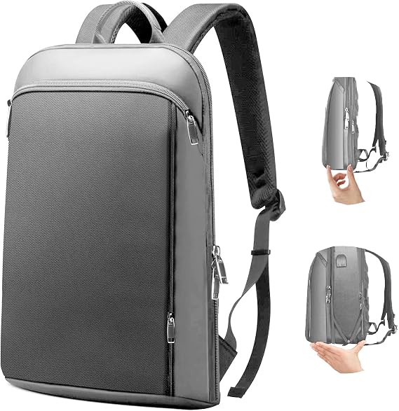 ZINZ Slim and Expandable 15 15.6 16 Inch Laptop Backpack Anti Theft Business Travel Notebook Bag, Multipurpose Large Capacity Daypack for Men & Women,LG02Y01 | Anti-theft Business Backpack, Computer Bag, Multipurpose Travel Backpack for Men and Women