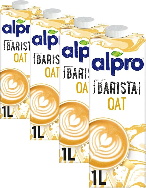 Alpro Barista Yulaf İçecek 1000 ml (4 paketi)