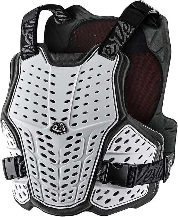 Troy Lee Designs | Off-Road | Motocross | RockFight CE Flex Chest Protector (White, XL/XXL)