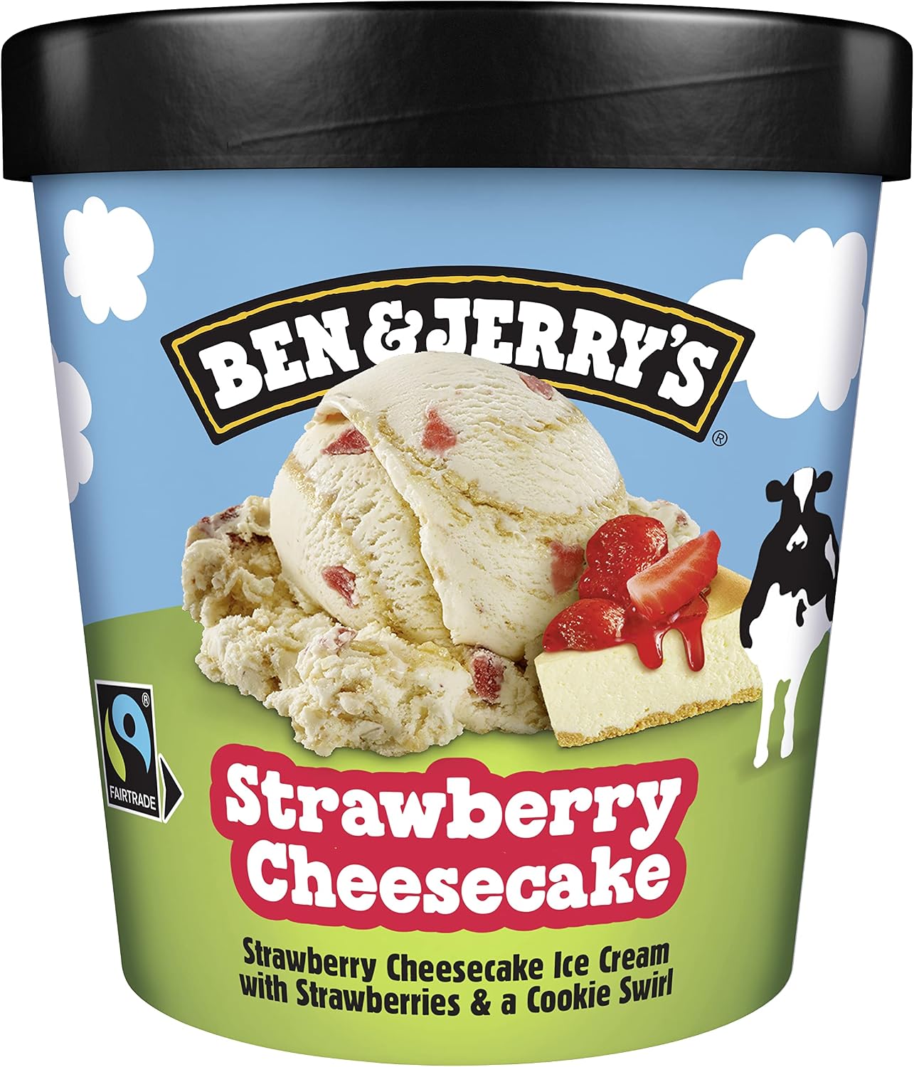 Ben &amp;amp; Jerry&amp;#39;s Strawberry Cheesecake Ice Cream 465ml