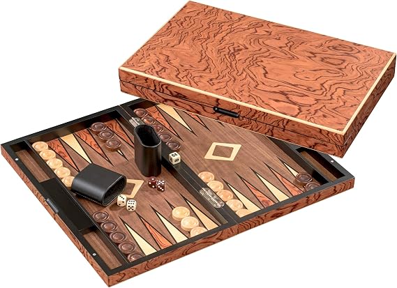 Philos Backgammon Kassette Ikaria Groot
