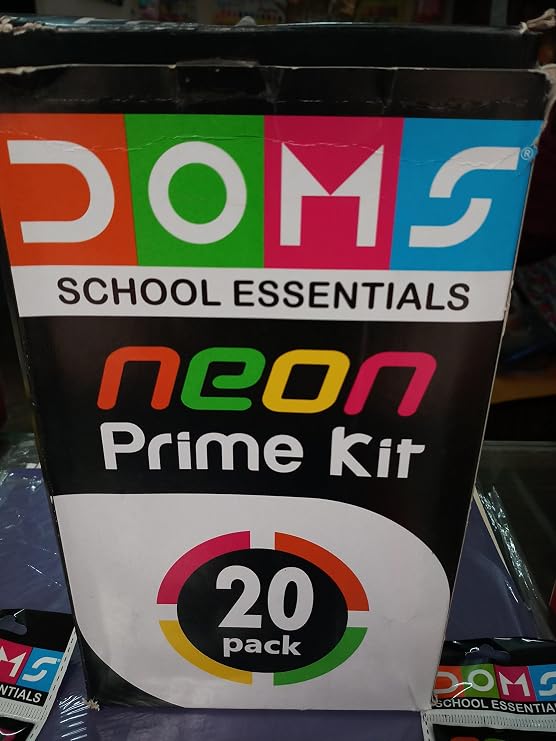 Doms Neon Prime Kit Best for Gift - Pack of 20