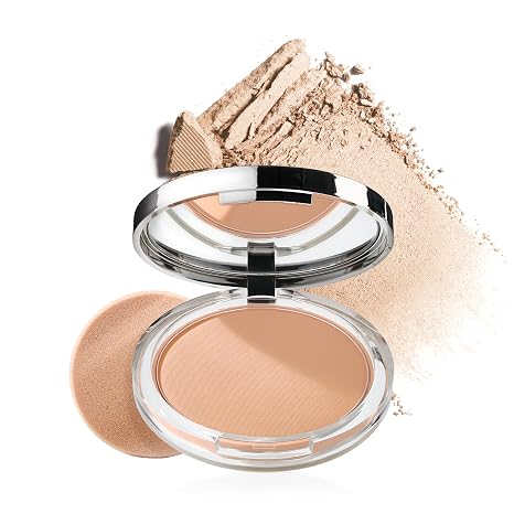 Clinique Stay-Matte Sheer Pressed Face Powder For Oily Skin Types | Sheer Coverage | Minimizes Shine | Makeup & Setting Powder