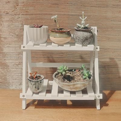 Wooden Balcony Flower Stand Living Room Wooden Plant Shelf Multi-layer Multi-functional Succulent Green Radish Display Stand