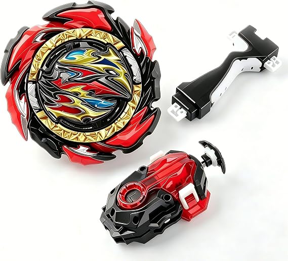 Battling Top B191 DB Layer Booster Right Spin Metal Top with Launcher &Grip