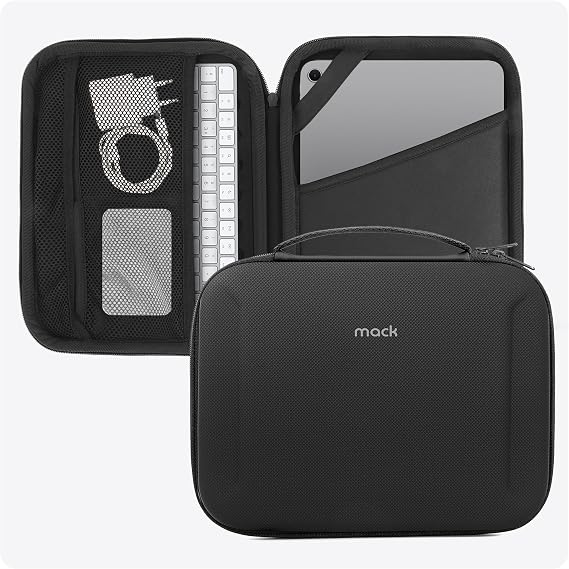Mack Zone X MCE-1401 Sert Yapılı Çanta, iPad Pro 11 M4&M2&M1, 11 Air M3&M2, Air 5.Nesil ve 10.Nesil için Koruyucu Kılıf, Aksesuar