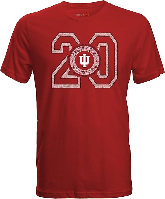 Camp David NCAA Cruiser Men's Premium Short Sleeve Crew Neck Tee