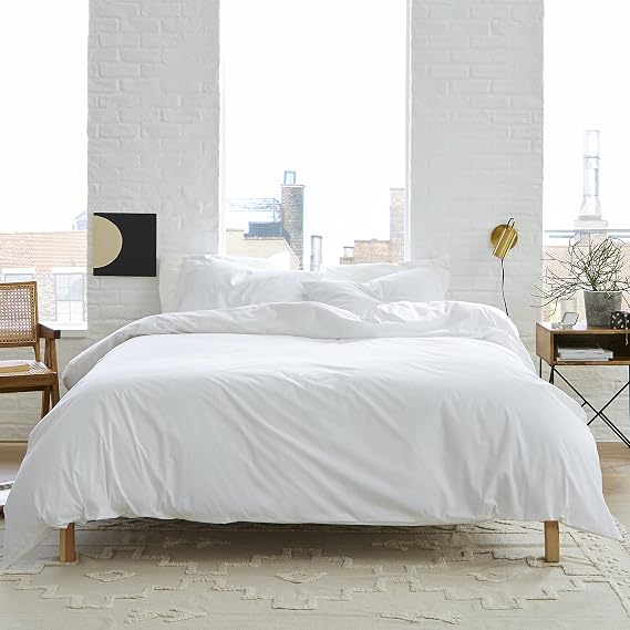 Brooklinen Sateen Pillowcase Set Hotel-Quality Luxury - Twin, White | Buttery-soft 100% long-staple cotton sateen, silky & hotel-quality; soft, smooth & luxurious; breathable & durable.