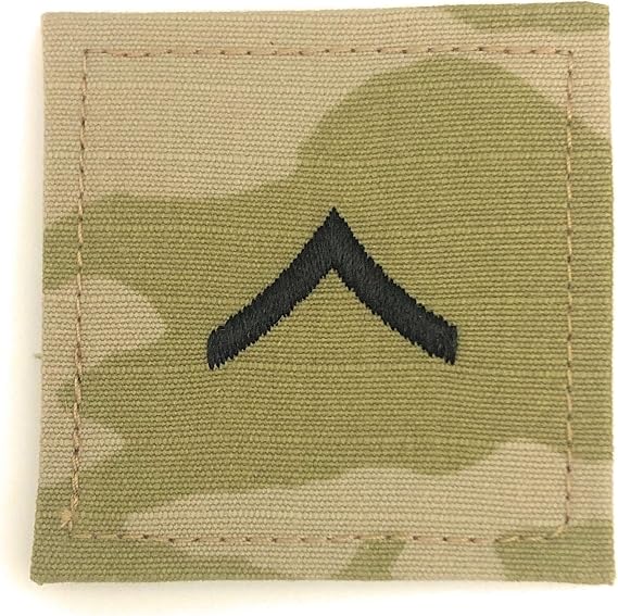 Insignia Depot US Army OCP Rank with Hook Fastener