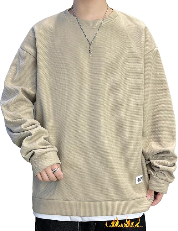 Sweatshirt, Men's Hoodie, Autumn Clothing, Long Sleeve, Top, Cool, Pullover, Fashionable, Sweatshirt, T-shirt, Loose, Large Size, Street, Popular, Autumn, Winter, Spring
