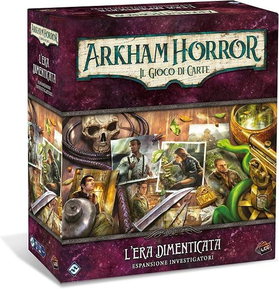 Asmodee - Arkham Horror, The Card Game: The Forgotten Era - Investigator Expansion, 1-4 Players, 14+ Years, Italian Edition