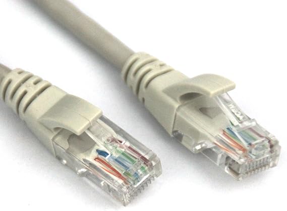 VCOM VC611-3GY Cat6 Molded Patch 3feet Cable, Gray