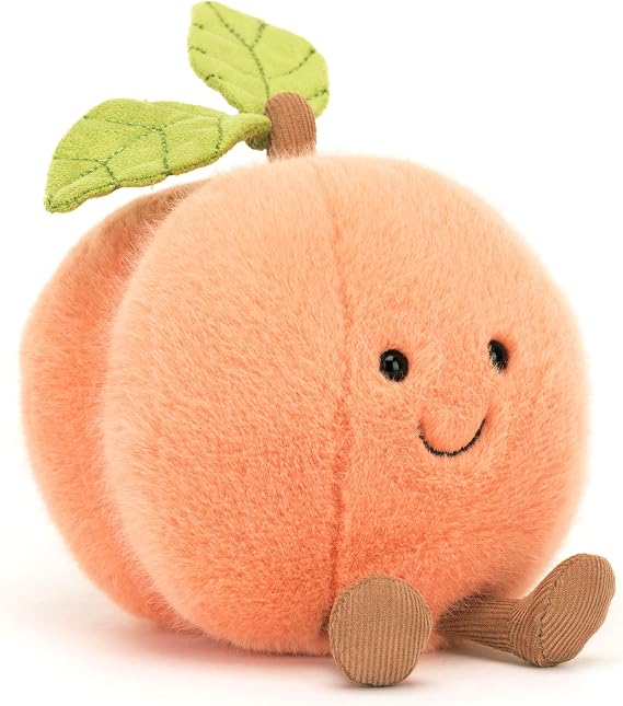 Jellycat Amuseables Peach Stuffed Plush