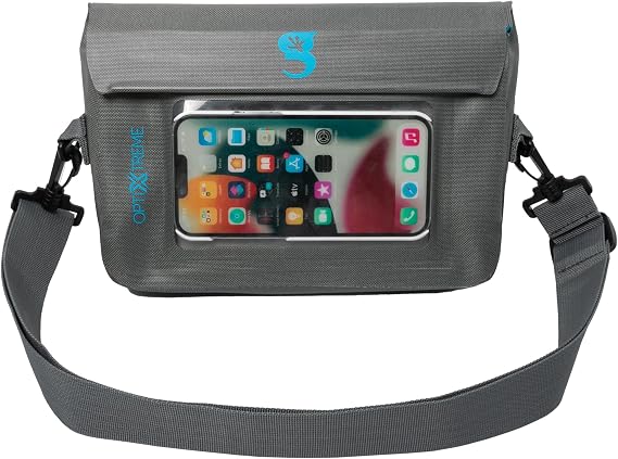 geckobrands OptiXtreme Phone Tote Waterproof Phone Case with Magnetic Closure & Storage Compartment