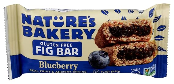 Natures Bakery Bar Fig Gluten Free Blueberry, 2 oz