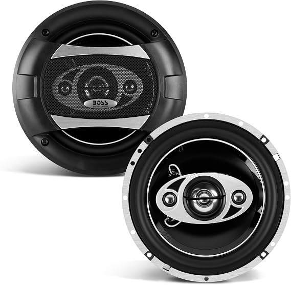 BOSS AUDIO P65.4C Phantom 6.5 4-way 400-watt Full Range Speakers by BOSS Audio
