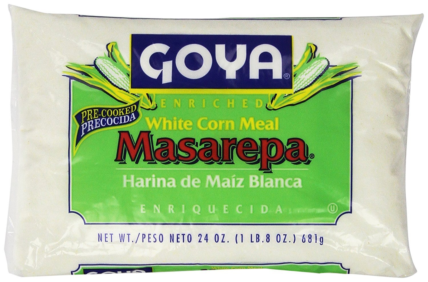 Goya White Corn Meal Masarepa 24 Oz PACK OF 01