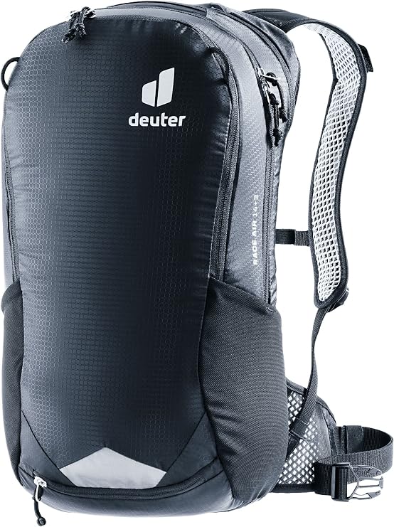 Deuter D3204423-7000 Race Air 14+3 Backpack, Black, 2023 Model, 14+3L