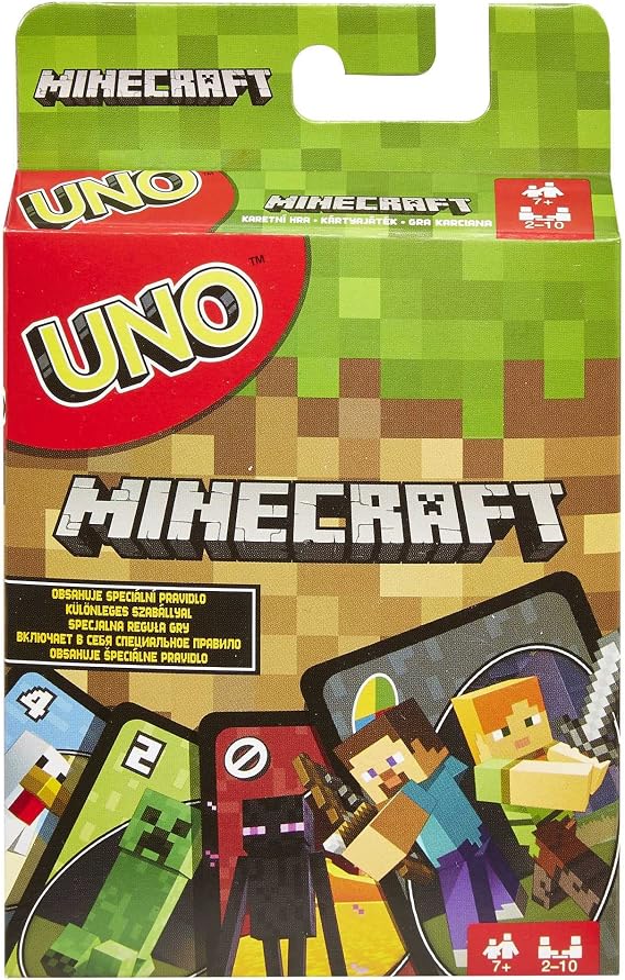 Mattel Games UNO Harry Potter Card Game, Ages 7+, Players 2-10 | Video Game-Themed Deck with Favorite Characters &amp; Special Rule for Kids, Teens and Family Night, FPD61