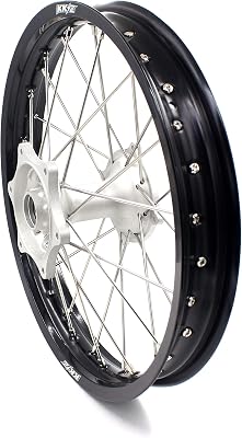 KKE 182.15 Motorcycle Rear Casting Wheels Fit HONDA CRF250R 2014-2026 CRF450R 2013-2026 CRF250RX CRF450RX 2020-2026 CRF450L 2019-2021CRF450X CRF450RL Silver Hub
