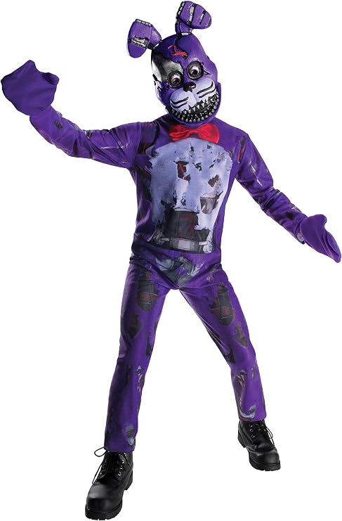 Rubies at Party City Five Nights At Freddy's: Bonnie Costume for Kids, Boy's Medium