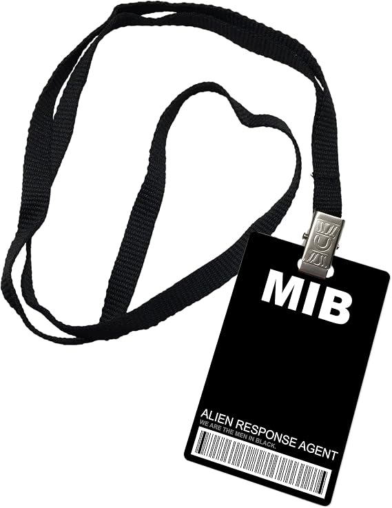 MIB Men in Black Novelty ID Badge Prop Costume