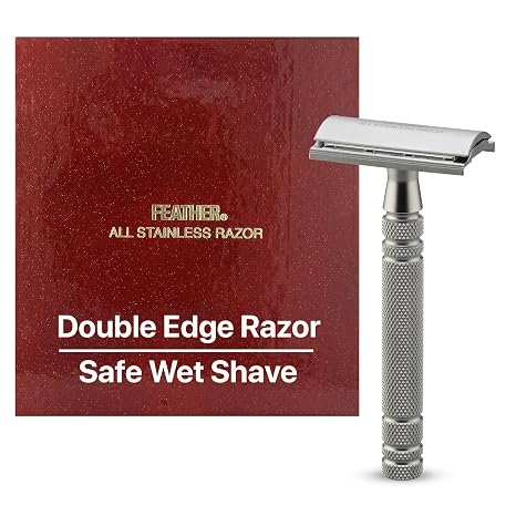 Feather All Stainless AS-D2 DE Razor