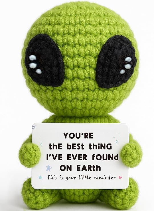 Gifts for Him Her Boyfriend Girlfriend Men Women Crochet Alien for My Love