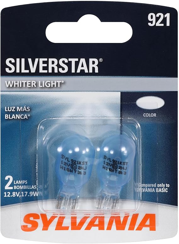 SYLVANIA 921 SilverStar Automotive Mini Bulb, 2 Bulbs