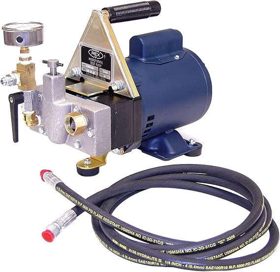 WHEELER-REX 39300 Electric Powered Hydrostatic Test Pump, 300psi