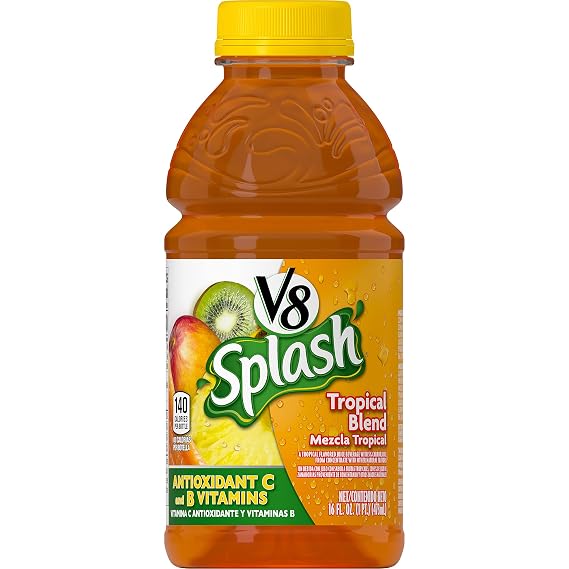 V8 Splash Tropical Blend, 16 oz. Bottle