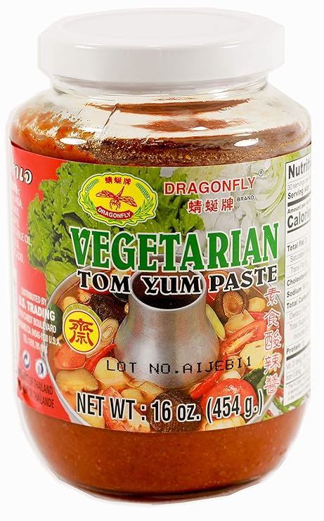 Dragonfly Vegetarian Tom Yum Paste 16oz