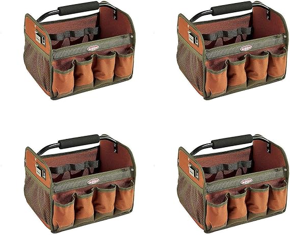 Bucket Boss Gatemouth Tool Tote in Brown, 70012 (Pack of 4)