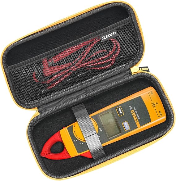 RLSOCO Carrying Case for Fluke 362 True-rms AC DC Clamp Meter (Case Only)