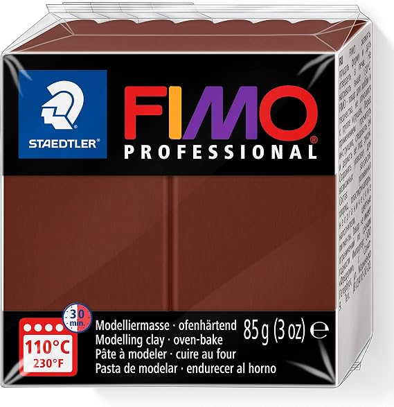 Fimo Professional Polimer Kil - Chocolate - 85g