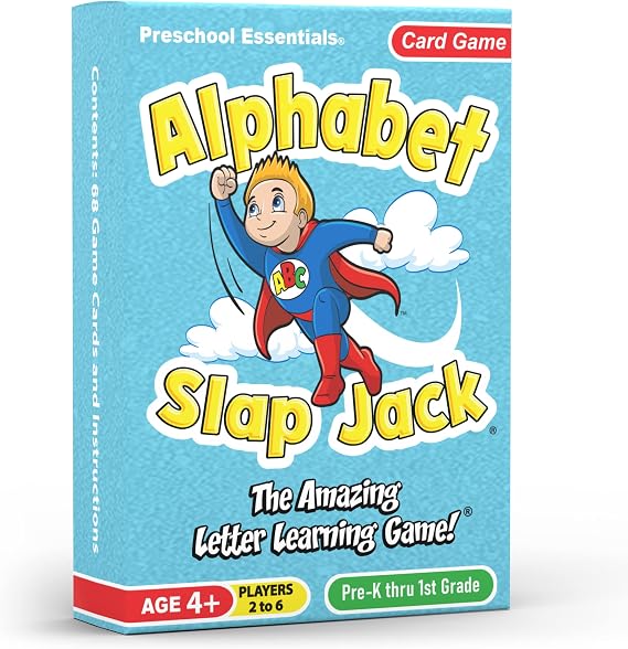 Alphabet Slap Jack Learn Letters with Alphabet Go Fish & ABC Matching