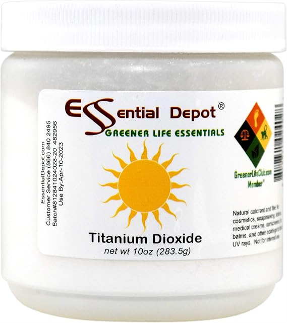 Essential Depot Titanium Dioxide Powder - 10 oz