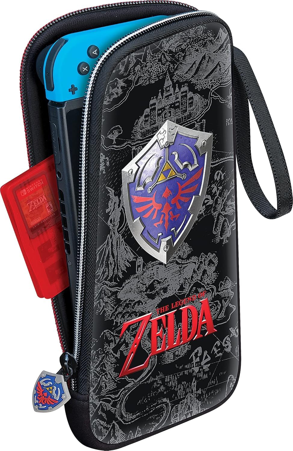 Game Traveler RDS - Licensed Zelda Case for Nintendo Switch OLED, Nintendo Switch, Switch Lite, Slim Protective Design, Bonus Game Case