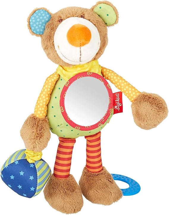 Bonneld SG40100 SigiKid Play Anywhere Bear, Around 3 Months